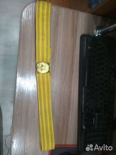 Ремень офицерский парадный