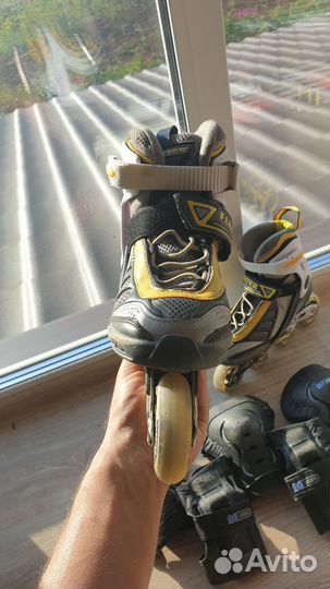 Ролики с комплектом защиты