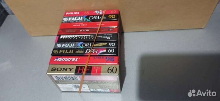 Аудиокассеты новые в отличном состоянии