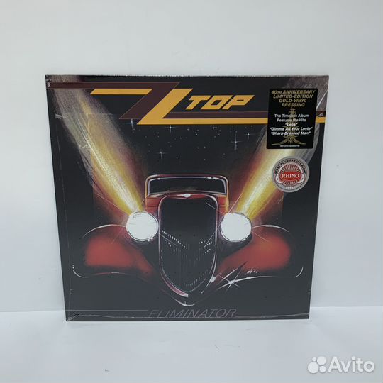 Zz Top - Elliminator LP (golden vinyl)