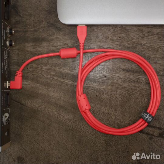 UDG Ultimate Audio Cable USB 2.0 A-B Red Angled 1