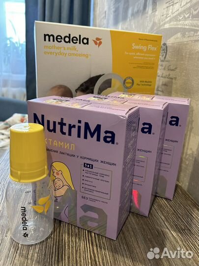 Молокоотсос medela swing электрический