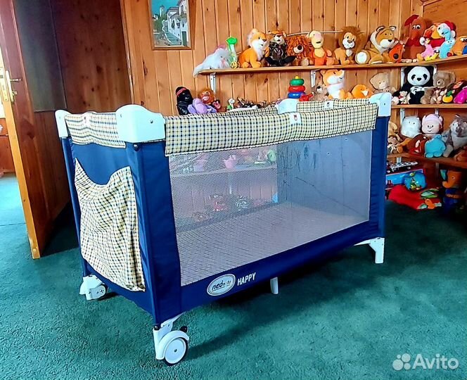 Манеж - кроватка детская складная