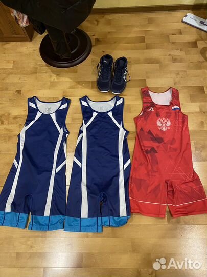 Борцовское трико asics