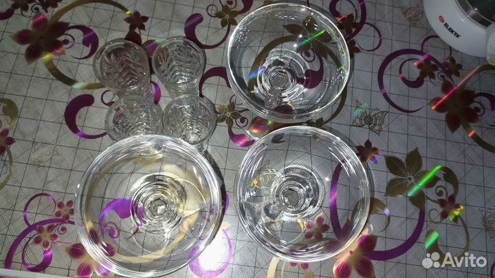 Креманки, рюмки