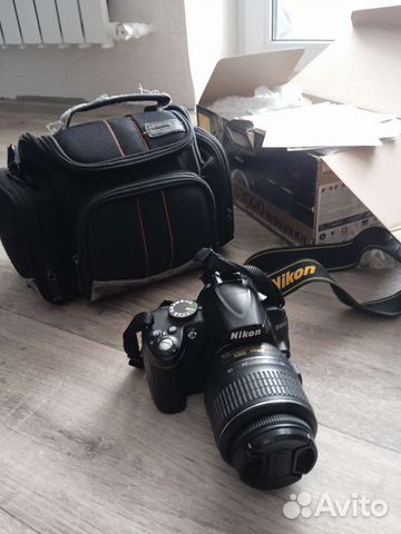 Зеркальный фотоаппарат nikon d3000