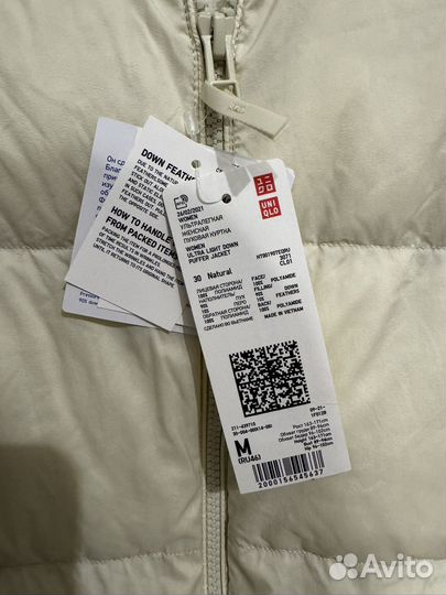 Пуховик Uniqlo M-L новый