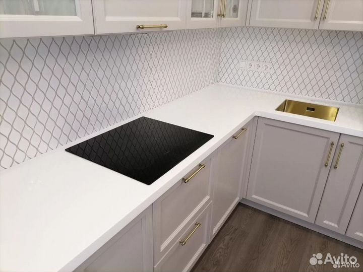 Кухонный гарнитур маленький угловой