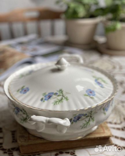 Винтажные террины (фарфоровые кастрюли)
