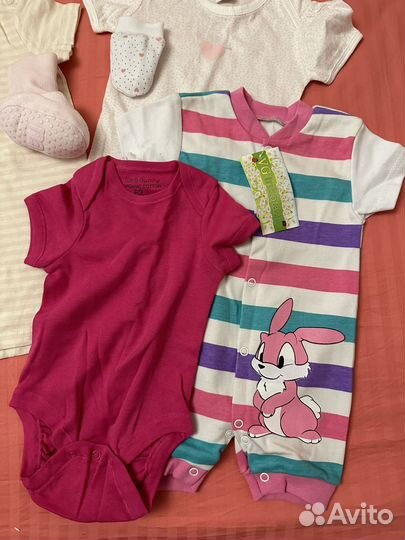 Пакет вещей для девочки 62 68