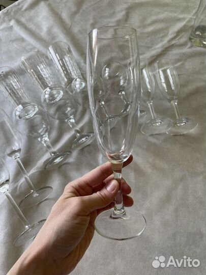 Бокалы стаканы стопки