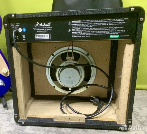 Электрогитара Fender c комбиком Marshall
