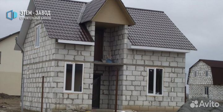 Полистиролбетонный Блок. Для Строительства Стен