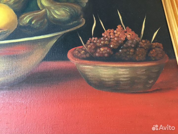 Картина маслом на холсте натюрморт