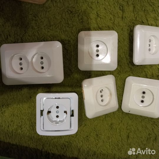 Розетки выключатели
