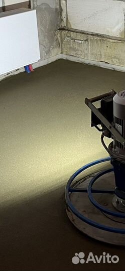 Полусухая стяжка пола за 1 день