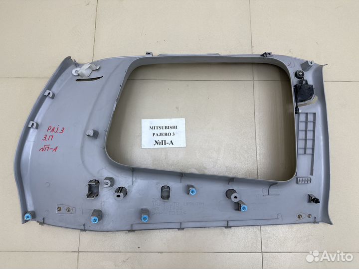 Обшивки багажника Mitsubishi Pajero 3
