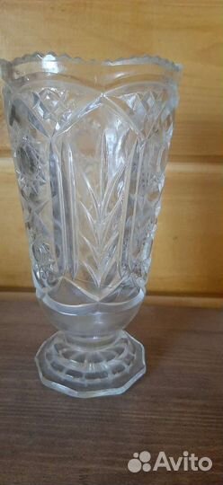 Хрустальная ваза кубок Редкая