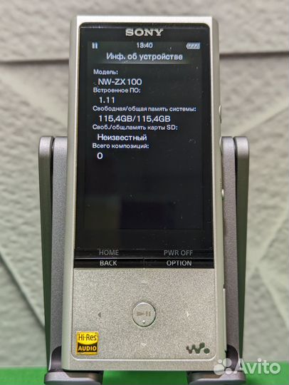 Sony Walkman Hi-Fi-плеер (NW-ZX100)