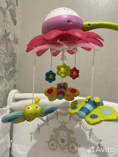 Мобиль в детскую кроватку Smoby Cotoons