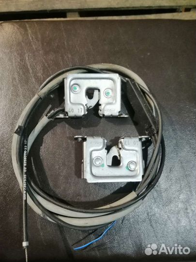 Замок капота в сборе с тросиками BMW X5 F15