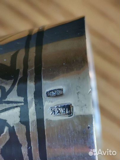 Стопки коньячные (серебро-мельхиор) СССР