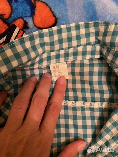 Рубашки и брючки на мальчика 74 см