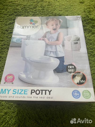 Детский интерактивный горшок в виде унитаза Sammer