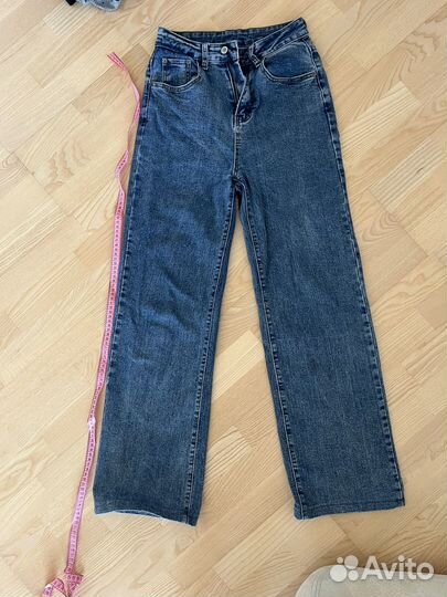 Джинсы широкие