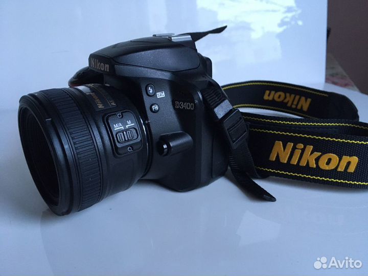 Nikon d3400 kit 50mm f/1.8G