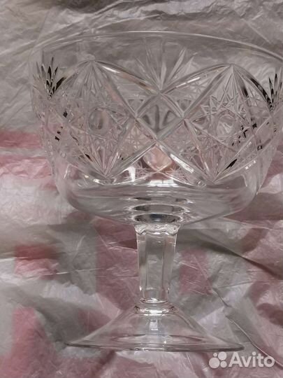 Конфетница стекло СССР