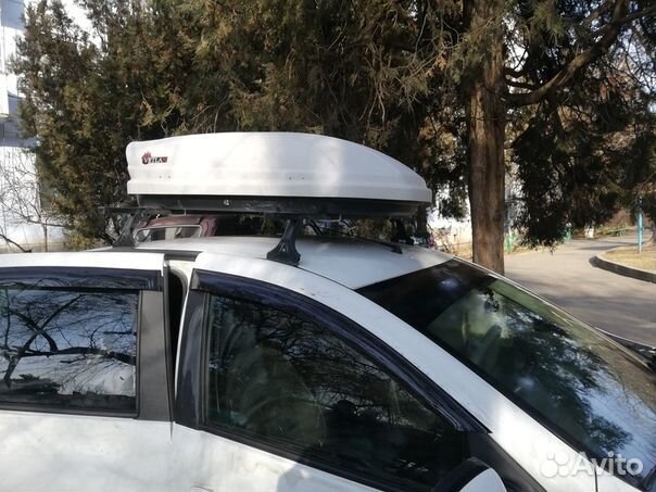 Автобоксы на крышу Ветлан 350 л на ChangFeng Leopa