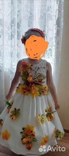 Платье для девочки 98