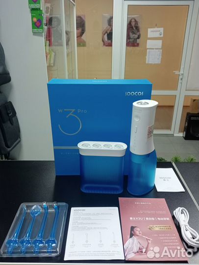 Ирригатор Soocas W3 Pro (4 насадки)