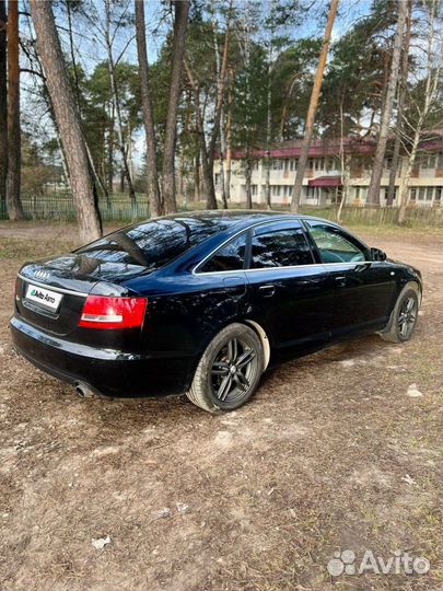 Audi A6 2.0 CVT, 2008, битый, 252 000 км