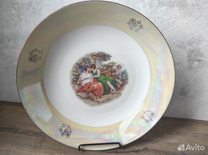 Блюдо Kahla Мадонна ГДР