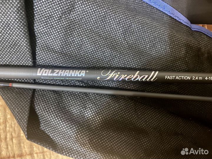 Спининг Волжанка fireball 2,4м 4-16 г