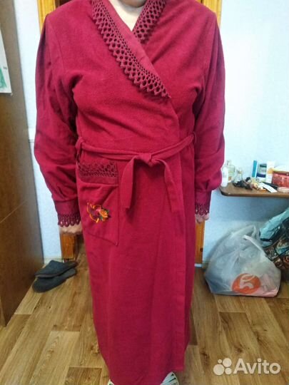 Халат теплый 52