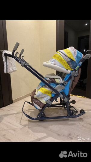 Коляска санки