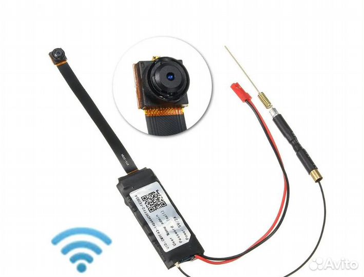 Мини камера Wi-Fi на шлейфе/ Удаленный просмотр