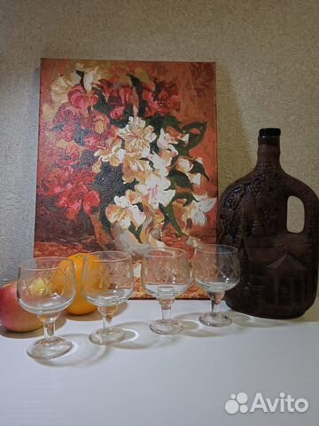 Фужеры рюмки стекло СССР