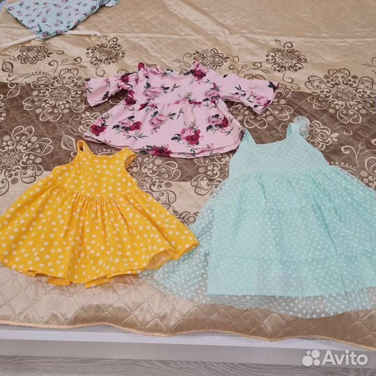 Детские вещи пакетом для девочек 74 80
