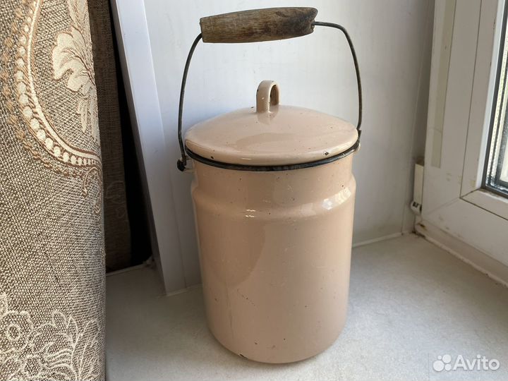 Бидон эмалированный СССР