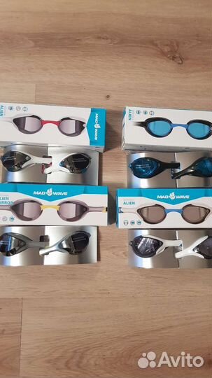 Очки Mad wave, TYR и много инвентаря