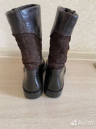 Сапоги утепленные резиновые 40 Италия