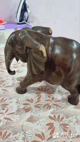 Слон из массива дерева