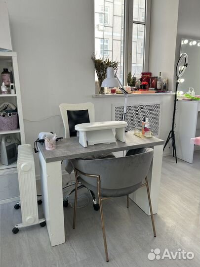 Рабочее место мастера маникюра