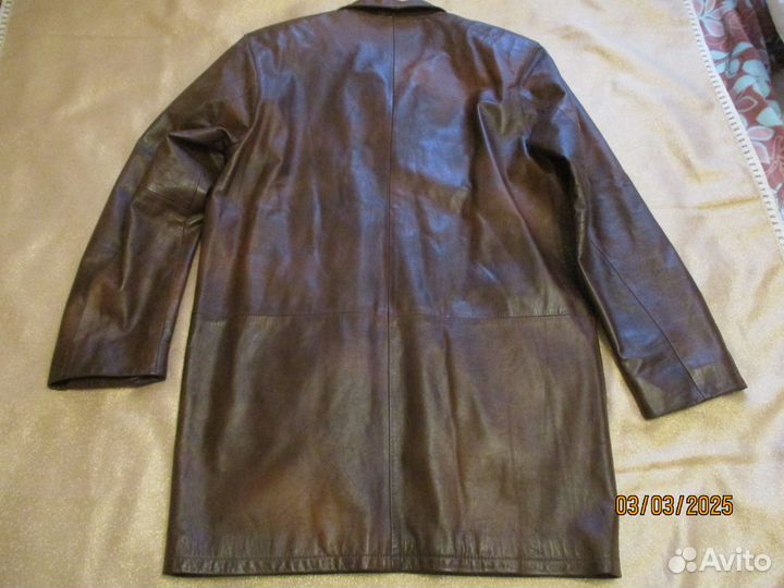 Куртка мужская кожаная классика Senator 48-50 р