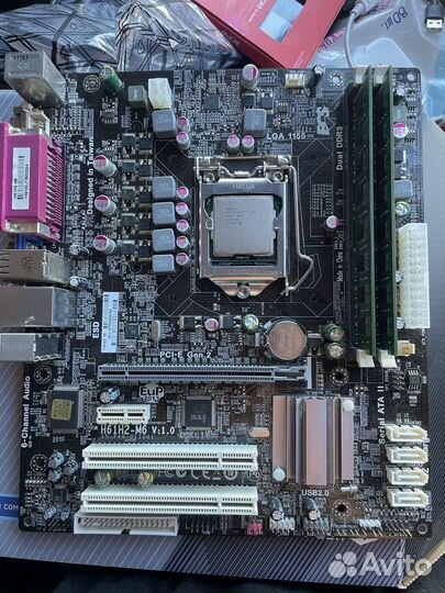 Комплект i5 2300+мат. плата+оперативка 4GB+4GB