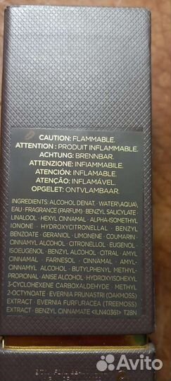 Tom ford духи london